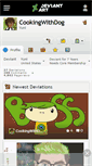 Mobile Screenshot of cookingwithdog.deviantart.com