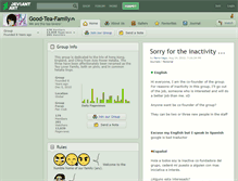 Tablet Screenshot of good-tea-family.deviantart.com