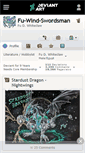 Mobile Screenshot of fu-wind-swordsman.deviantart.com