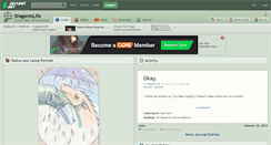 Desktop Screenshot of dragoninlife.deviantart.com