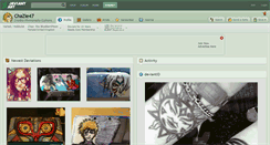 Desktop Screenshot of chazie47.deviantart.com