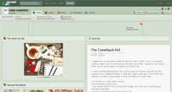 Desktop Screenshot of cake-monsterr.deviantart.com