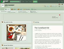 Tablet Screenshot of cake-monsterr.deviantart.com