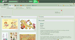 Desktop Screenshot of aki-art.deviantart.com