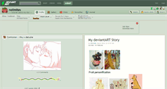 Desktop Screenshot of nolimites.deviantart.com