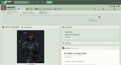 Desktop Screenshot of lancerey.deviantart.com
