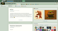 Desktop Screenshot of michelangelo-fanclub.deviantart.com