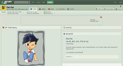 Desktop Screenshot of dan-fan.deviantart.com