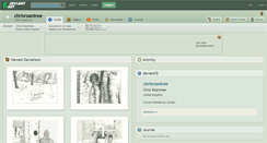 Desktop Screenshot of chrisroantree.deviantart.com