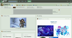 Desktop Screenshot of chaos2112.deviantart.com