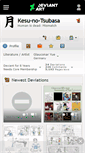 Mobile Screenshot of kesu-no-tsubasa.deviantart.com