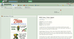 Desktop Screenshot of melondream.deviantart.com
