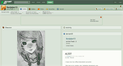 Desktop Screenshot of iluvjojox13.deviantart.com