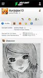 Mobile Screenshot of iluvjojox13.deviantart.com