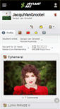 Mobile Screenshot of jacquivangrootel.deviantart.com