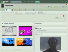 Tablet Screenshot of basem-xaa.deviantart.com