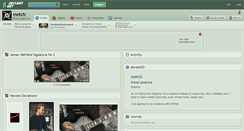 Desktop Screenshot of metcfc.deviantart.com