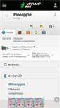 Mobile Screenshot of ipineapple.deviantart.com