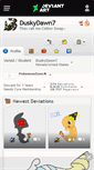 Mobile Screenshot of duskydawn7.deviantart.com