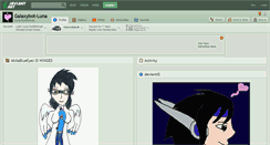 Desktop Screenshot of galaxybot-luna.deviantart.com
