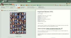 Desktop Screenshot of natsuko-hiragi.deviantart.com