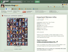 Tablet Screenshot of natsuko-hiragi.deviantart.com
