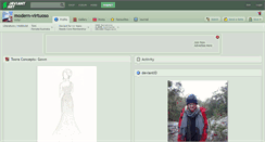 Desktop Screenshot of modern-virtuoso.deviantart.com