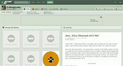 Desktop Screenshot of evilkinggumby.deviantart.com