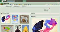 Desktop Screenshot of gemini-soul.deviantart.com
