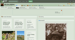 Desktop Screenshot of odin-the-allfather.deviantart.com