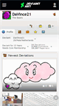 Mobile Screenshot of davince21.deviantart.com