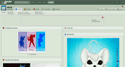Desktop Screenshot of hitrik.deviantart.com