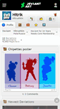Mobile Screenshot of hitrik.deviantart.com