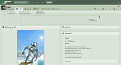 Desktop Screenshot of latu.deviantart.com