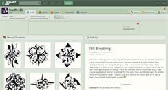Desktop Screenshot of livelife123.deviantart.com