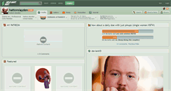 Desktop Screenshot of hattonslayden.deviantart.com