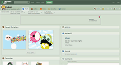 Desktop Screenshot of kdesh.deviantart.com