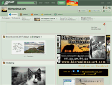 Tablet Screenshot of hieronimus-art.deviantart.com