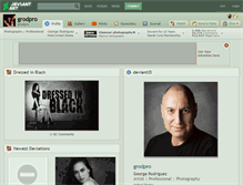 Tablet Screenshot of grodpro.deviantart.com