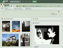 Tablet Screenshot of gemoll.deviantart.com