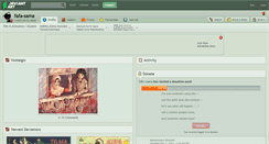 Desktop Screenshot of fafa-sama.deviantart.com