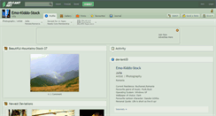 Desktop Screenshot of emo-kiddo-stock.deviantart.com