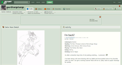 Desktop Screenshot of gaurdinangelsango.deviantart.com