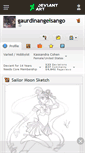 Mobile Screenshot of gaurdinangelsango.deviantart.com