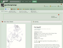 Tablet Screenshot of gaurdinangelsango.deviantart.com
