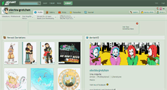 Desktop Screenshot of electra-gretchen.deviantart.com