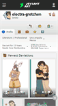 Mobile Screenshot of electra-gretchen.deviantart.com