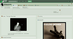 Desktop Screenshot of failing-senses.deviantart.com