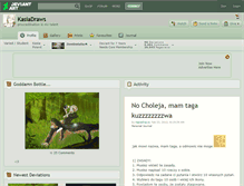Tablet Screenshot of kasiadraws.deviantart.com