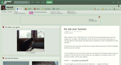 Desktop Screenshot of maxojir.deviantart.com